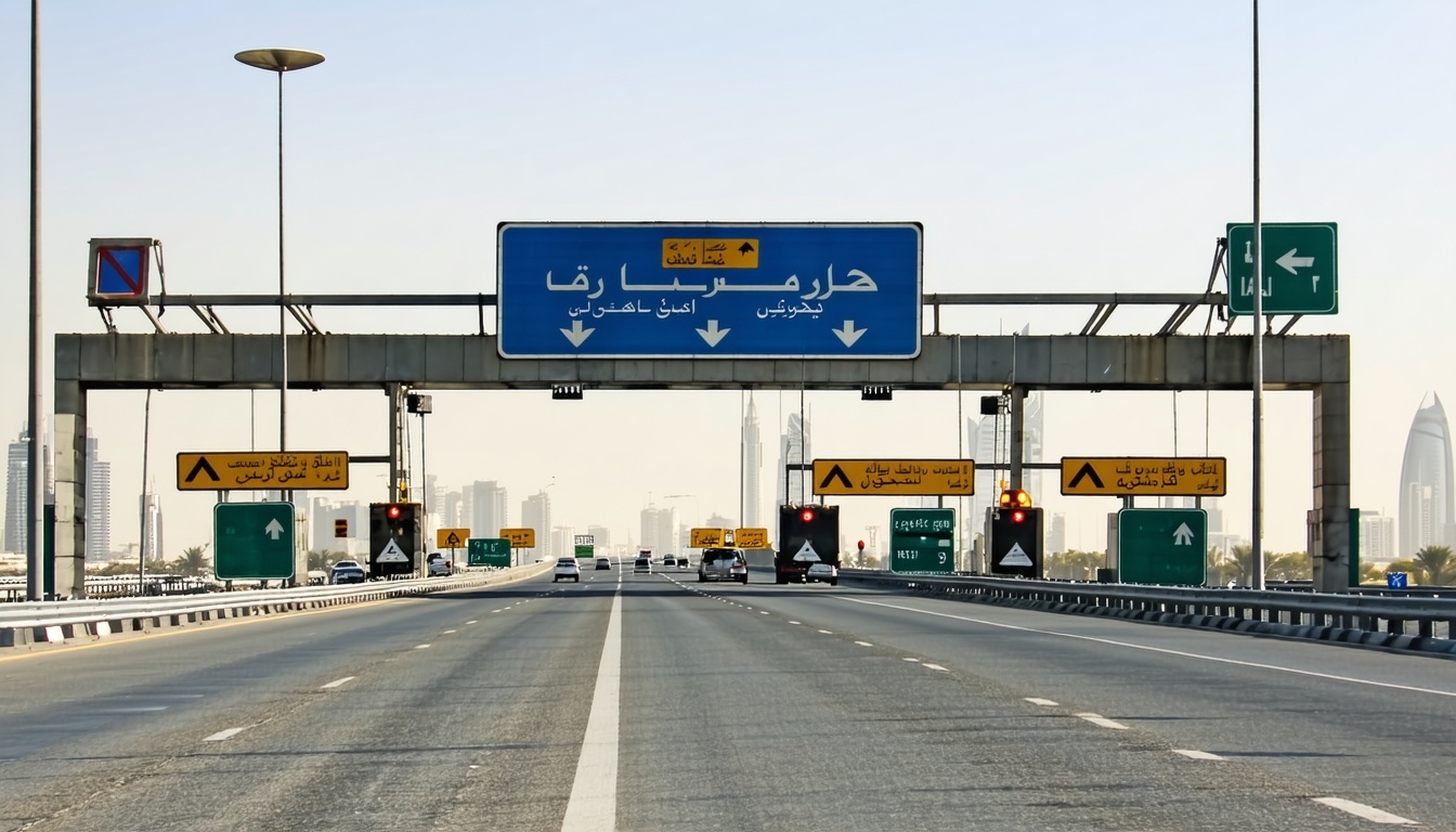 Easy toll payment for Dubai highways